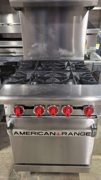 American Range AR-4 4 Burner Range - RENT to OWN $22 per week / 1 year rental