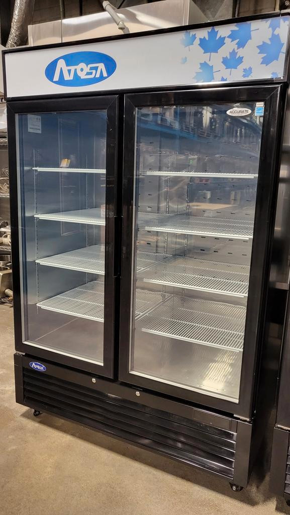 Atosa MCF8723GR Double Glass Door Refrigerator - RENT to Own $36 / 1 year rental in Industrial Kitchen Supplies