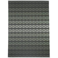 Foundry Select OMBRE´ BOARDERS GREEN Outdoor Rug By Foundry Select