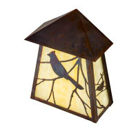 Meyda Lighting Stillwater Songbird Outdoor Wall Lantern