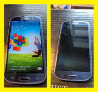SAMSUNG GALAXY S3 (SGH-i747m) UNLOCKED DEBLOQUE FULLY WORKING WITH A CRACKED GLASS VITRE FISSUREE MAIS 100% FONCTIONELL