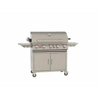 Bull Outdoor Products Brahma Bull Outdoor Products 5 - Burner Convertible Gas Grill with Cabinet