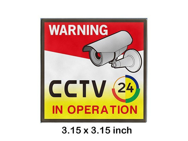 Surveillance - CCTV Warning Sign in Other