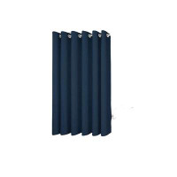 Latitude Run® Wide Curtains For Office Divider Blackout Curtains, Thermal Panels With Grommet Top, Soundproof Drapes For