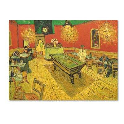 Vault W Artwork Café de nuit? avec table de billard par Vincent Van Gogh - reproduction in Other Tables in Québec