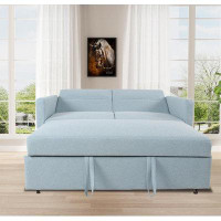 Ebern Designs Square Arm Sofa Bed