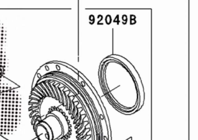 1987-2018 Kawasaki Vulcan VN1500 VN1600 ZG1400 Transmission Final Drive Oil Seal in Motorcycle Parts & Accessories in Québec - Image 2