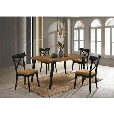 Breakwater Bay Lianes 4 - Person Extendable Dining Set