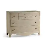 Jonathan Charles Fine Furniture Cotidal Water Solid Wood 6 - Drawer Accent Chest