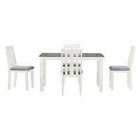Latitude Run® Retro Dining Table Set with Extendable Table