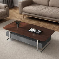 BETTER HOME STYLE LLC New high-end coffee table Italian light luxury