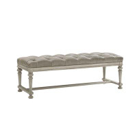 Lexington Oyster Bay Bellport Leather Bench