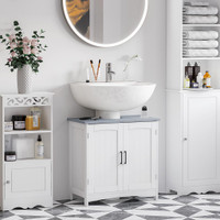 Bathroom Vanity 23.6" x 13" x 23.6" White