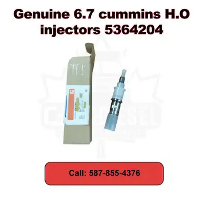 6.7 Cummins 2021 H.O injectors 5364204