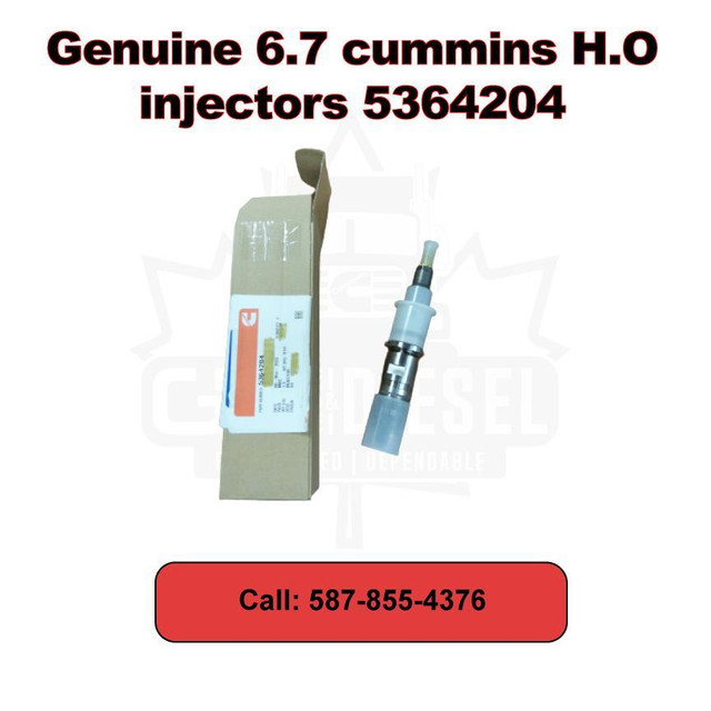 6.7 Cummins 2021 H.O injectors 5364204 in Engine & Engine Parts