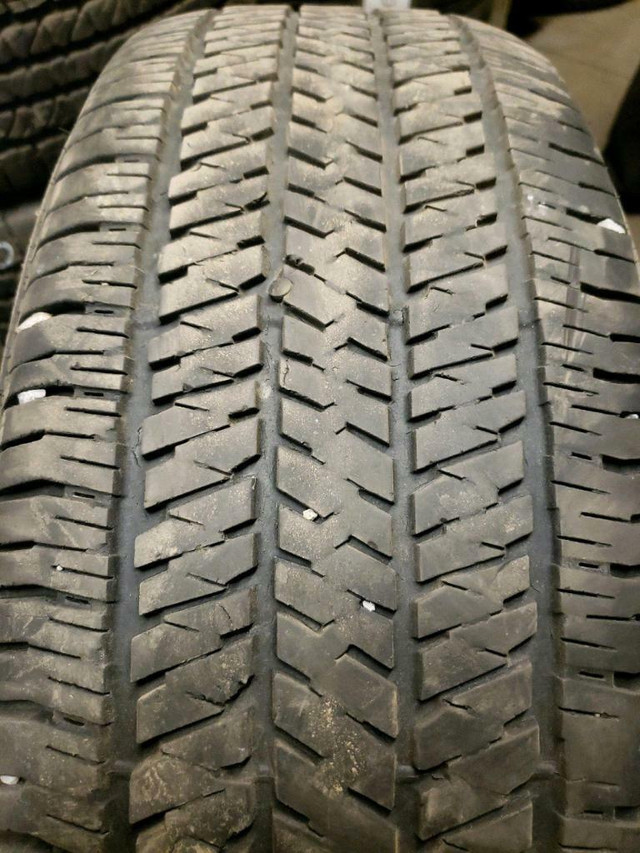 4 pneus d'été 265/65/17 110S Bridgestone Dueler H/T 684 II 48.5% d'usure, mesure 5-5-5-5/32 in Tires & Rims in Québec City - Image 4