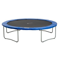 12FT TRAMPOLINE PAD 144 SPRING SAFETY REPLACEMENT GYM BOUNCE JUMP COVER EPE FOAM (BLUE)