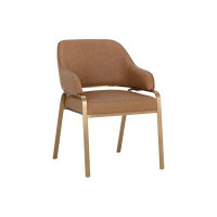 Everly Quinn Affinia Unfinished Arm Chair