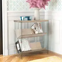 Willa Arlo™ Interiors Bartz Bookcase with Glass Frame