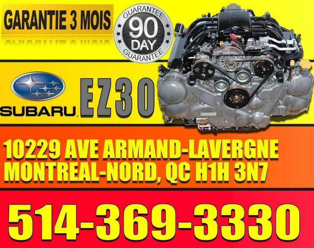 Moteur Subaru Impreza WRX EJ20X EJ20Y Remplacement EJ255 2008 a 2012 in Engine & Engine Parts in Greater Montréal - Image 2