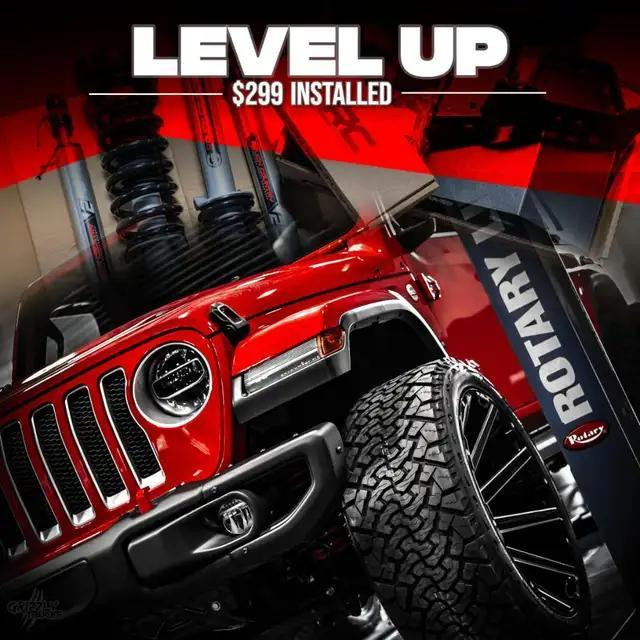 Level Up your Truck/Jeep for $299 ONLY! Lift Kits, Level Kits, Block Kits! Same Day Installs! in Tires & Rims in Calgary - Image 2