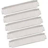 Quickflame Heat Plates For Nexgrill 720-0830H, 5 Burner 720-0888, 720-0888N Gas Grill, Stainless Steel Grill Heat Shield
