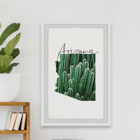Foundry Select Arizona Cactus - Picture Frame Print on Paper