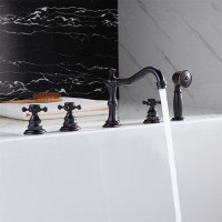 Homary Deck Mounted Roman Tub Faucet
