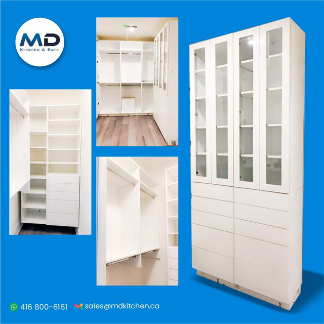 Custom closet and cabinetry in your budget in Cabinets & Countertops in Mississauga / Peel Region