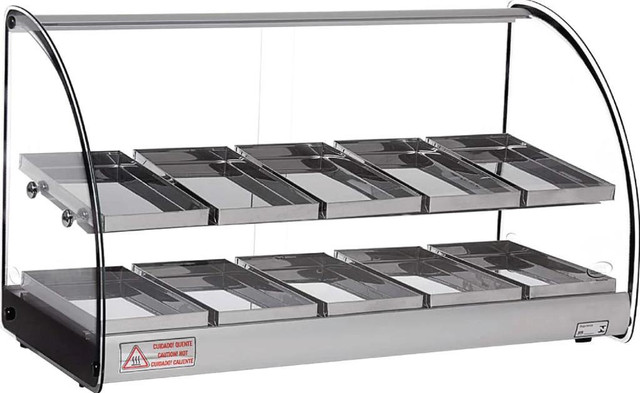 Brand New ACL Line 30 Heated Display Case (10 Tray Capacity ) in Other Business & Industrial