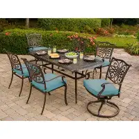 Darby Home Co Barrowman 7 Piece Dining Set