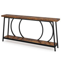 17 Stories Long Narrow Console Table