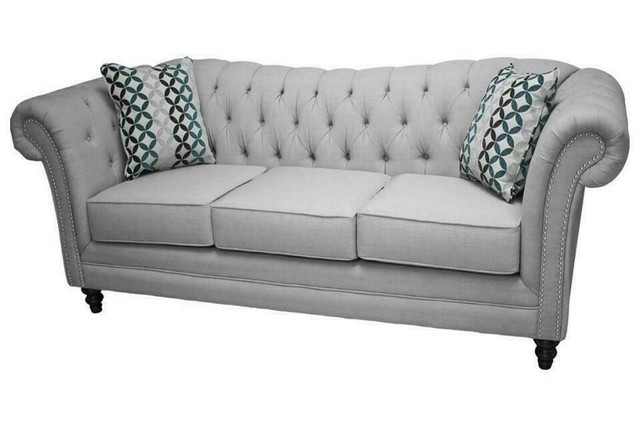 March Madness!!  Custom, Canadian Made Flair Sofa Set on Promotion in Couches & Futons in Red Deer - Image 3