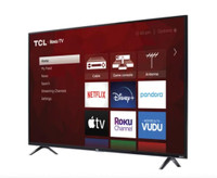 TCL 55 Inch Smart Led TV. New In Box with Warranty. Super Sale $349.00 NO TAX!