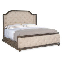Hooker Furniture Traditions Tufted Low Profile Standard Bed