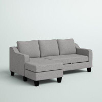 Mercury Row Nostrand 82" Wide Left Hand Facing Sleeper Sofa & Chaise