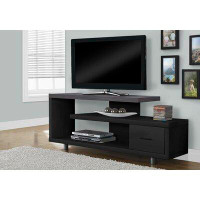 Latitude Run® Latitude Run® Durable Modern Open Concept Center TV Stand
