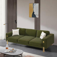 Mercer41 3-seater Sofa With Square Armrests