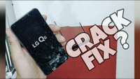LG Q6 cracked screen display glass LCD repair FAST **