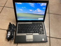 Used Dell Latitude D620 Core 2 Duo  Laptop  with Windows XP,  Serial Port, DVD and Wirelessfor Sale, Can Deliver