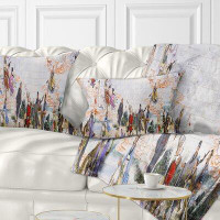 Made in Canada - East Urban Home Floral Immortals Lumbar Pillow