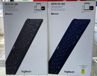 Logitech Keys-To-Go iPad Keyboard - Black - BNIB @MAAS_WIRELESS $59