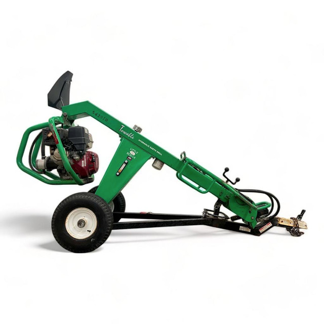 HOC HYD-TB11H LITTLE BEAVER TOWABLE AUGER HONDA 11 HP ENGINE + 1 FREE BIT + 90 DAY WARRANTY in Power Tools