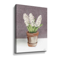 Red Barrel Studio House Hyacinth Plant Gallery Wrapped Canvas