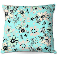 Ebern Designs Rieth Couch Doodles Square Pillow Cover & Insert
