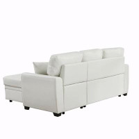 JBRHTWP8MQAPNM4E 86.22" Upholstered Sofa Chaise