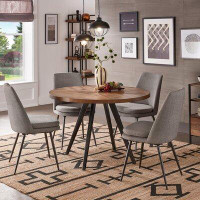 Wade Logan Moeller 4 - Person Counter Height Dining Set