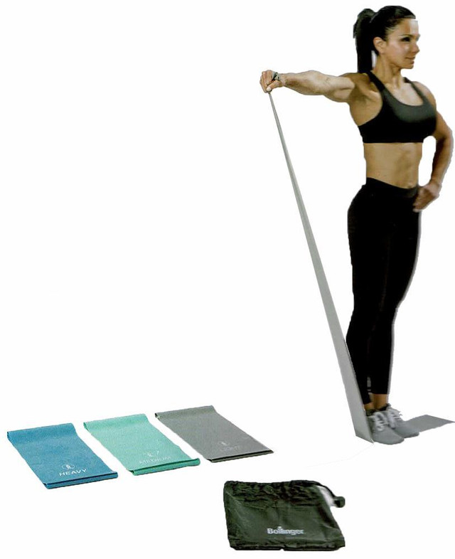 BOLLINGER SUPER FLEX EXERCISE BAND SET for Cardio, Strength, Wellness, and Slimming ---  Amazing Surplus Prices! in Exercise Equipment - Image 2