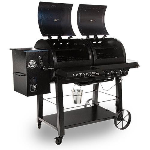 Pit Boss® 1230 RANCHER Combo Wood/Gas Pellet Grill ( Propane ) PB1230  1,261 sq. inches of cooking surface.  BBQ in BBQs & Outdoor Cooking - Image 2