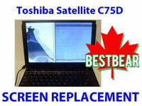 Screen Replacment for Toshiba Satellite C75D Series Laptop